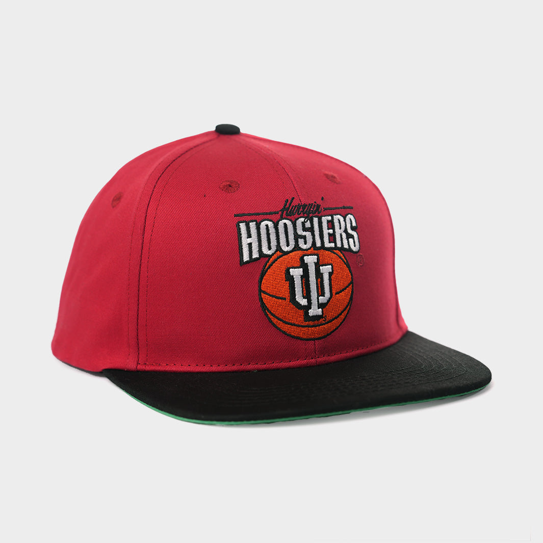 IU Basketball Hurryin' Hoosiers Vintage-Inspired Snapback Hat - A Tribute to Basketball Legends