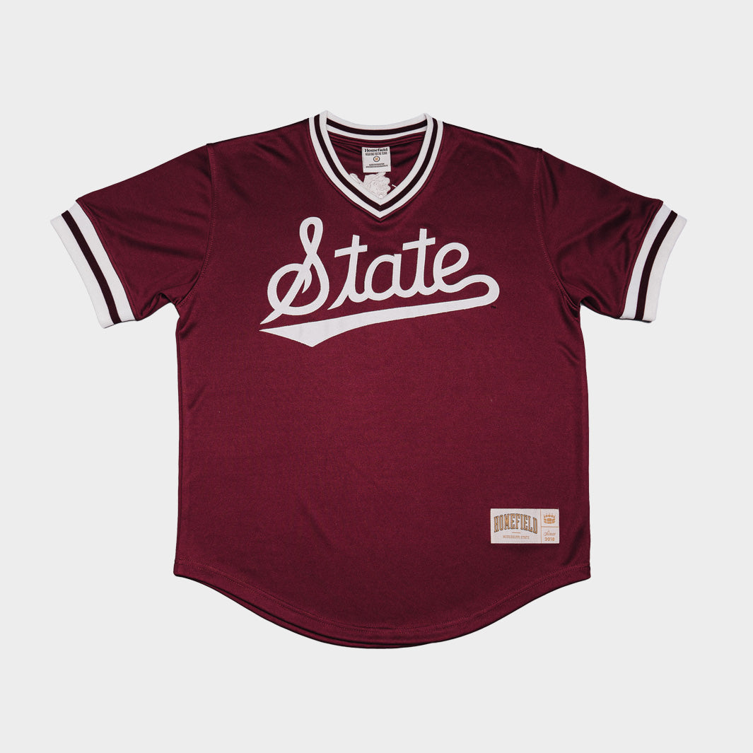 Mississippi State's Iconic Baseball Pullover - A Must-Have!