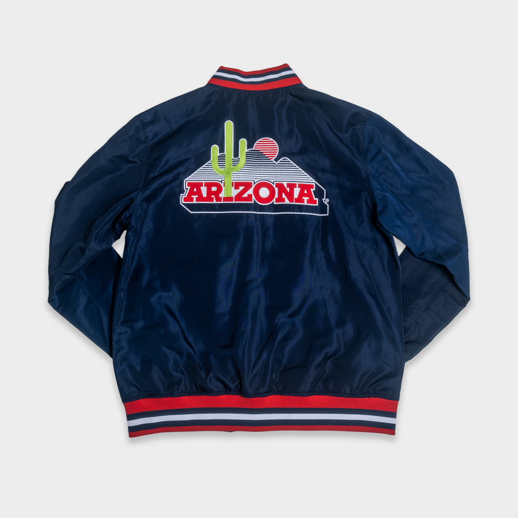 Show Your Arizona Wildcats Pride with This Retro Bomber Jacket