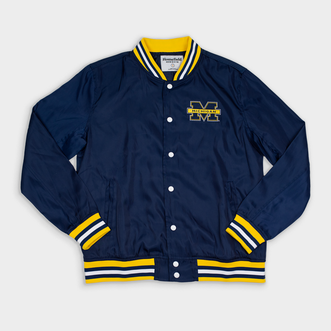 Michigan Vintage Bomber Jacket - A Timeless Classic