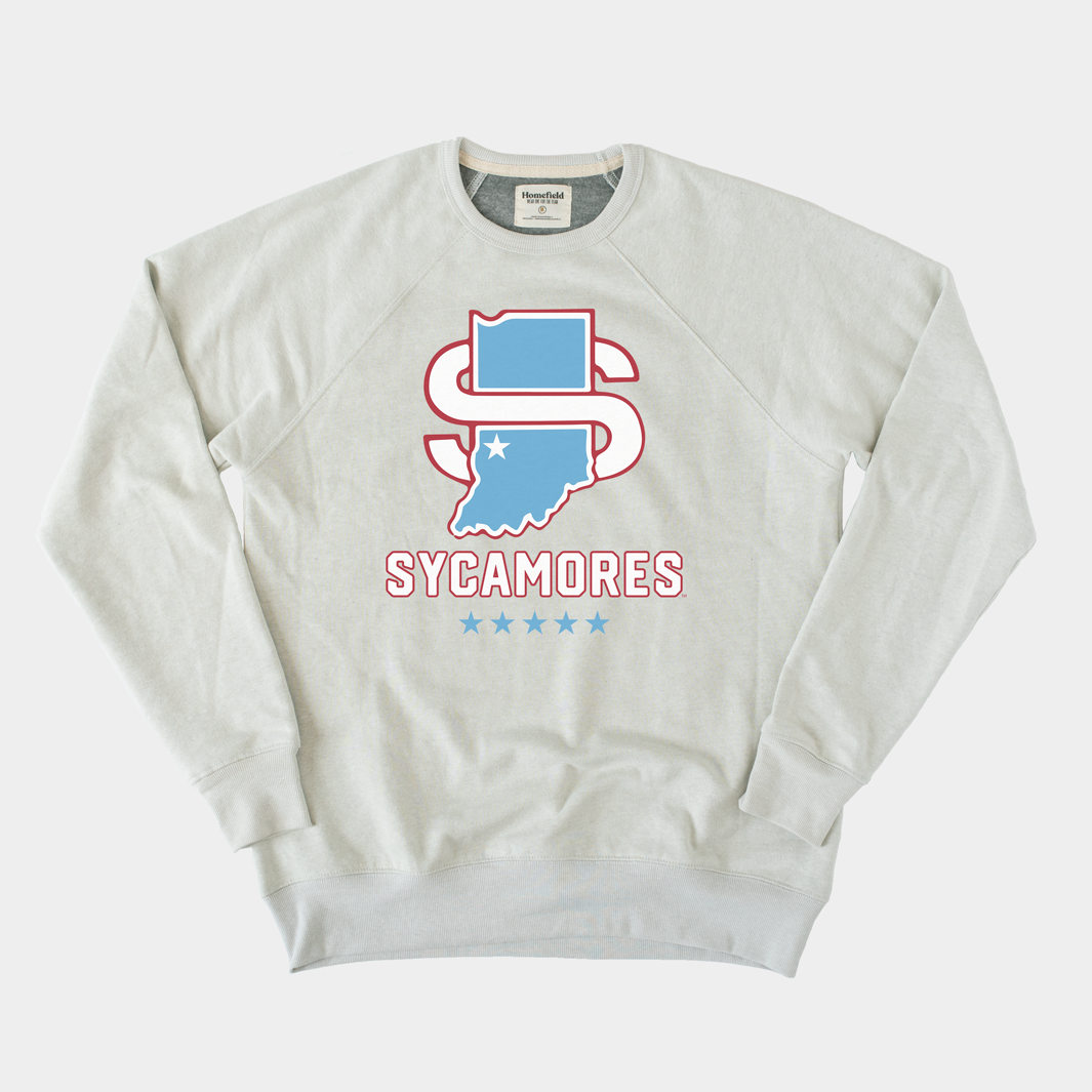 Vintage Indiana State University Crewneck Sweatshirt
