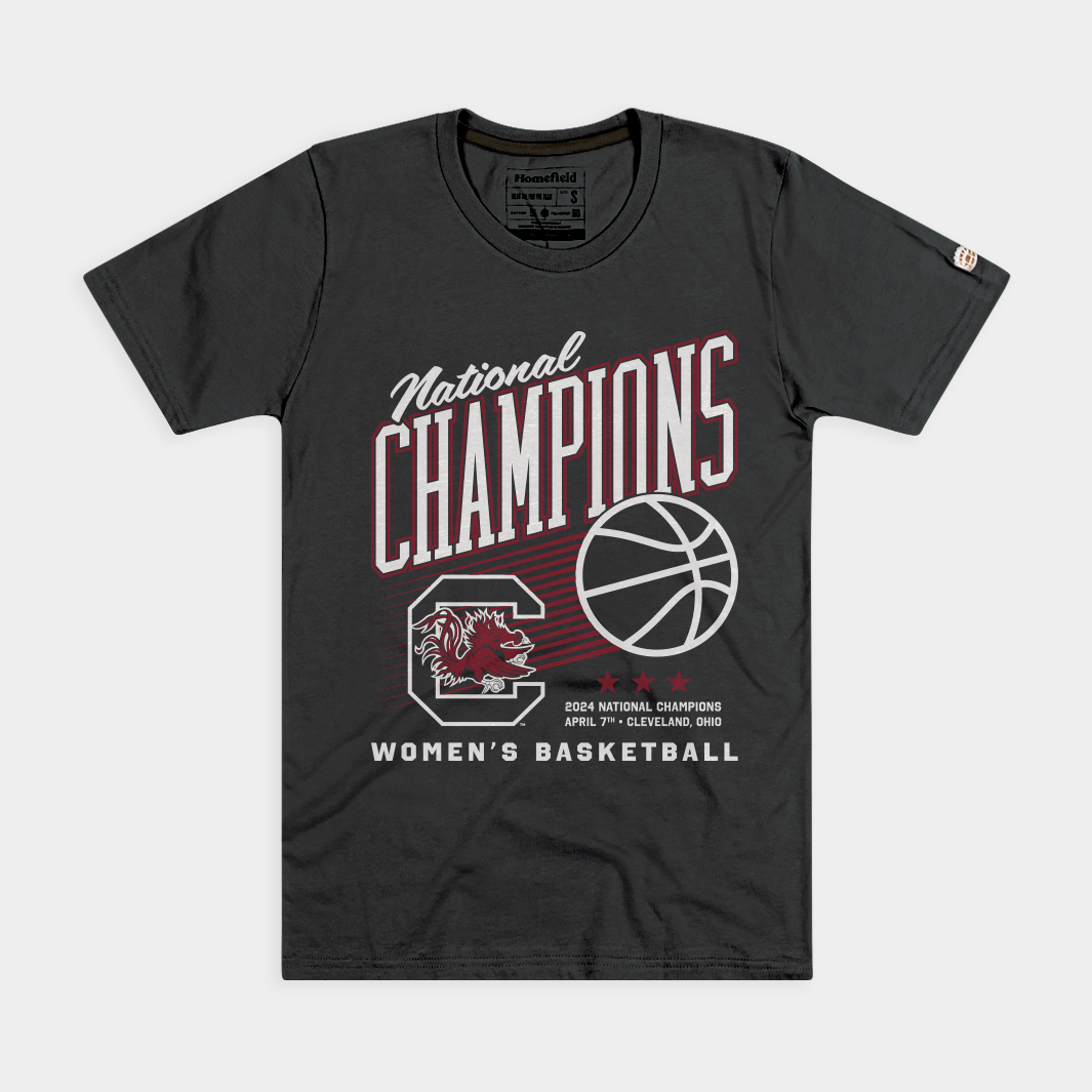 Celebrate South Carolina Women's 2024 Basketball Championship Tee