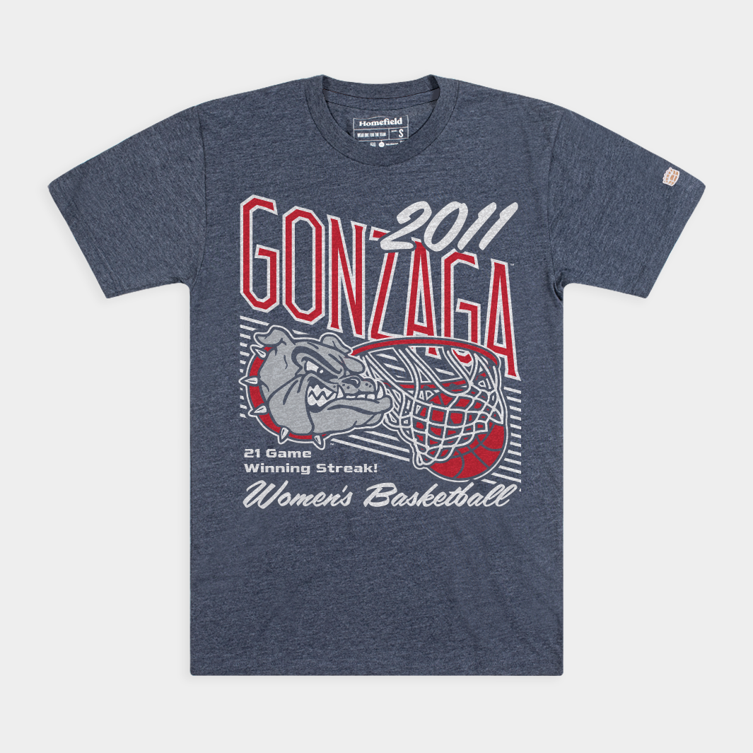 Gonzaga Women's Basketball 2011 Championship Tee
