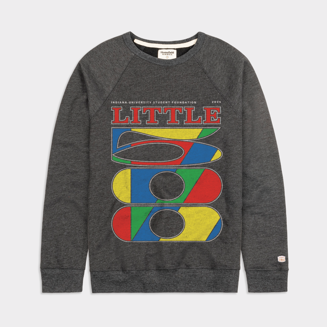 Show Your IU Pride with the 2024 Little 500 Crewneck