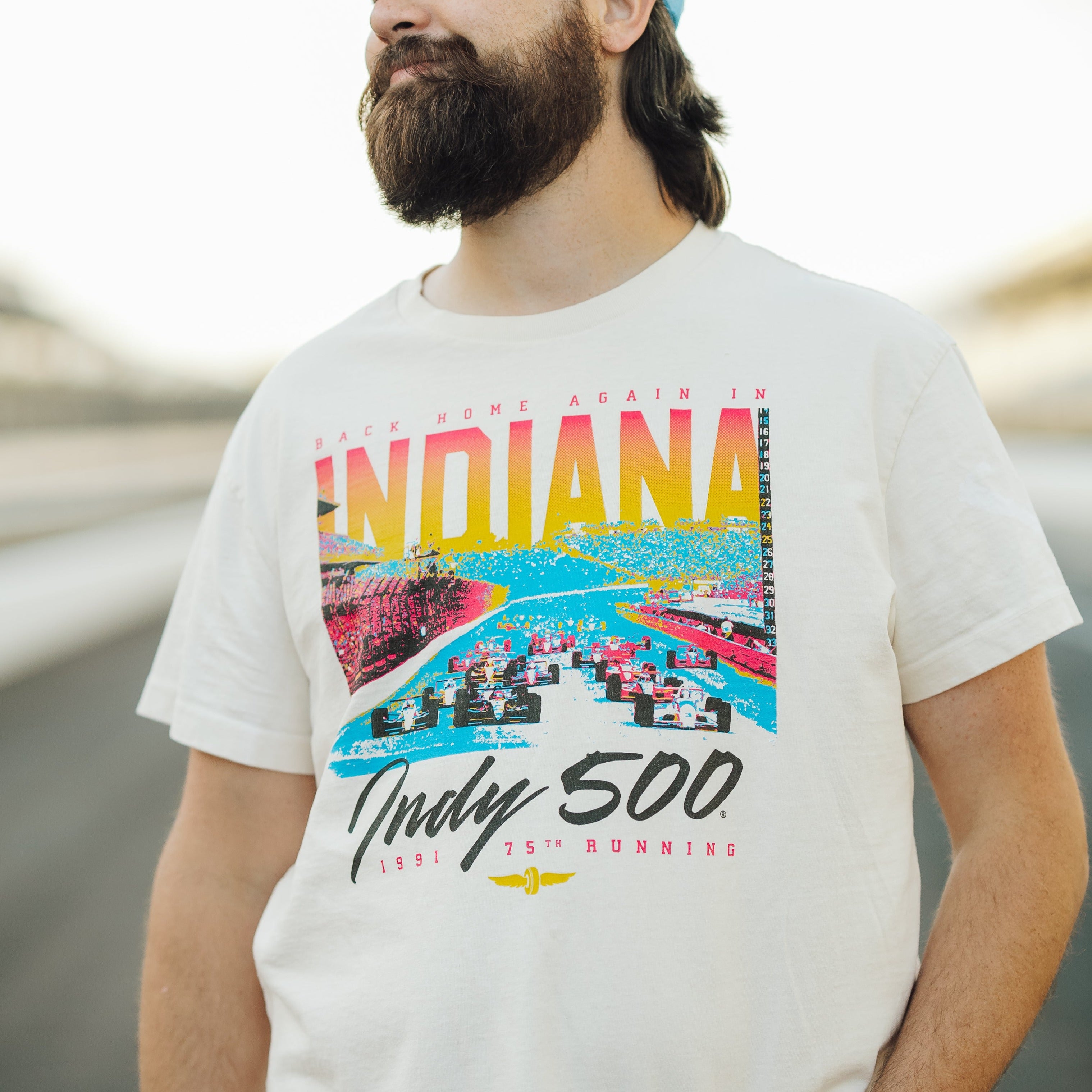 Celebrate Rick Mears' 1991 Indy 500 Win with This Vintage Heavyweight Tee