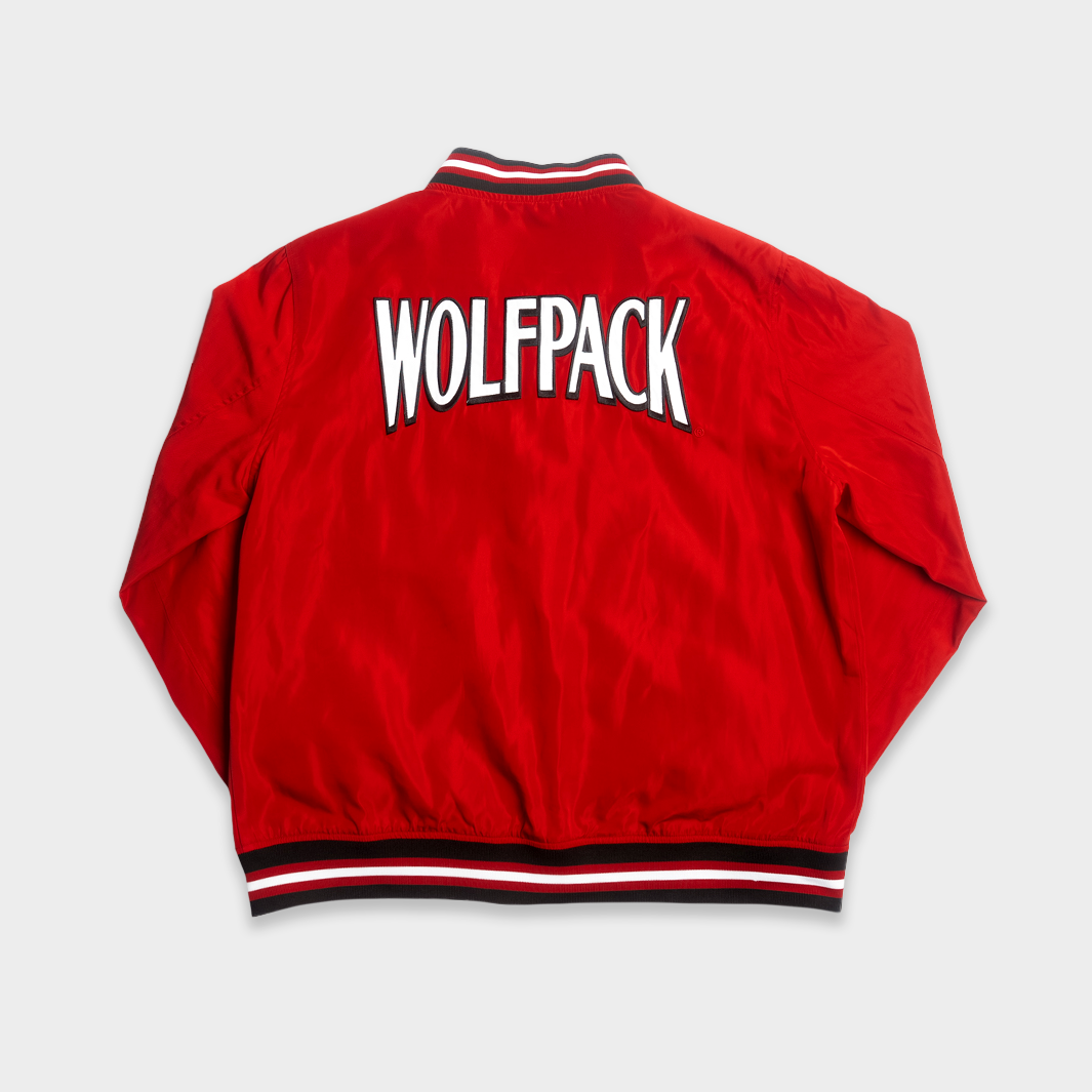 NC State Wolfpack Vintage Logo Bomber Jacket - A Timeless Tribute to Pack Power