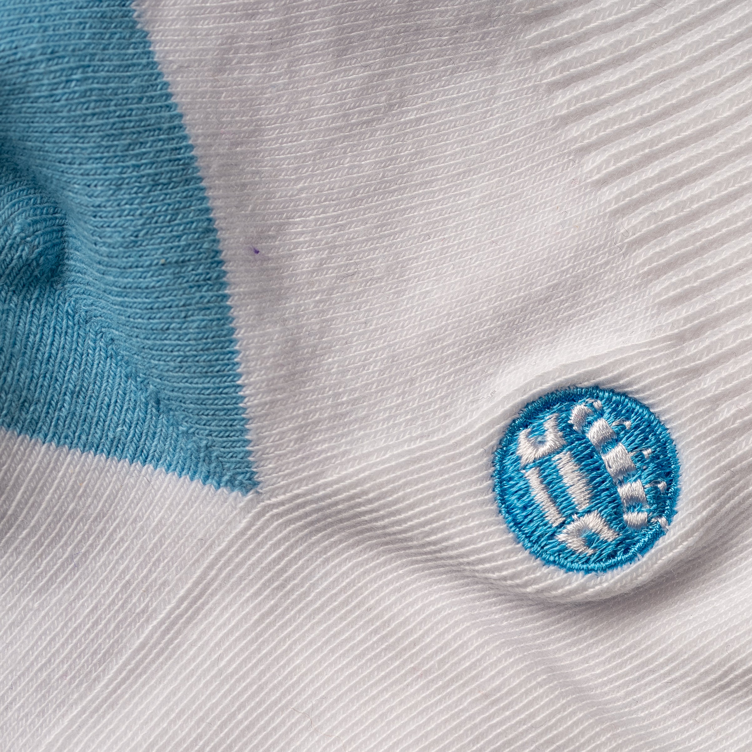 Sky Blue Crew Socks for Game Day - Core Collection
