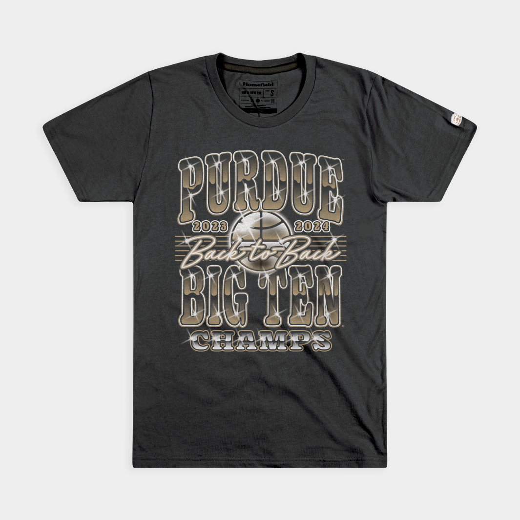 Celebrate Purdue Men's 2024 Big Ten Championship with This Tee!