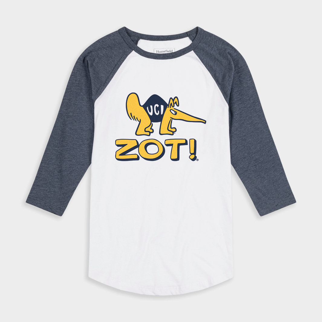 Show Your UCI Pride with the Zot! Baseball Tee