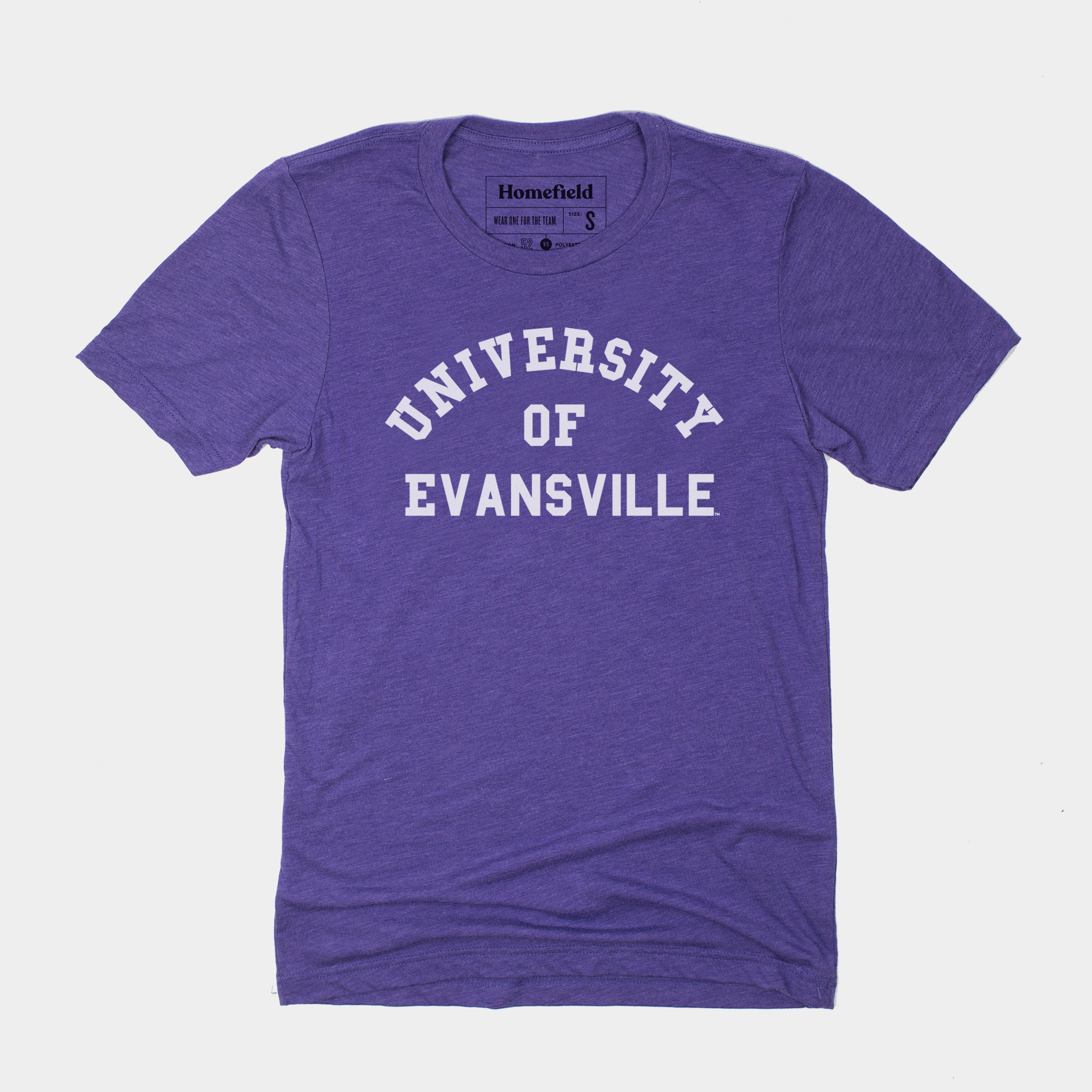 Evansville University Vintage-Inspired Purple T-Shirt