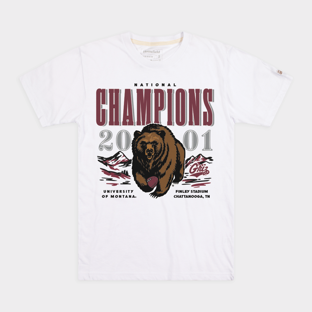 Celebrate Montana Grizzlies' 2001 Championship! Grab This Tee Now!