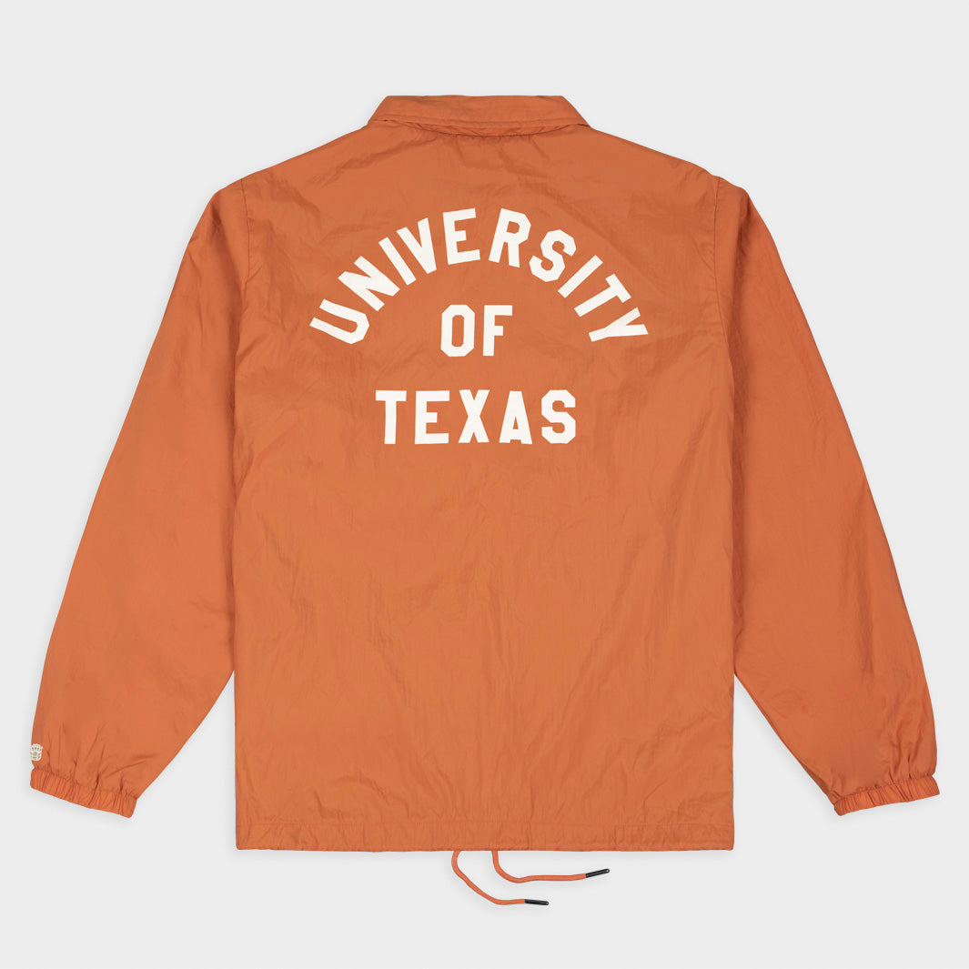 Texas Longhorns' Timeless Classic Logo Coaches Jacket - A Must-Have!