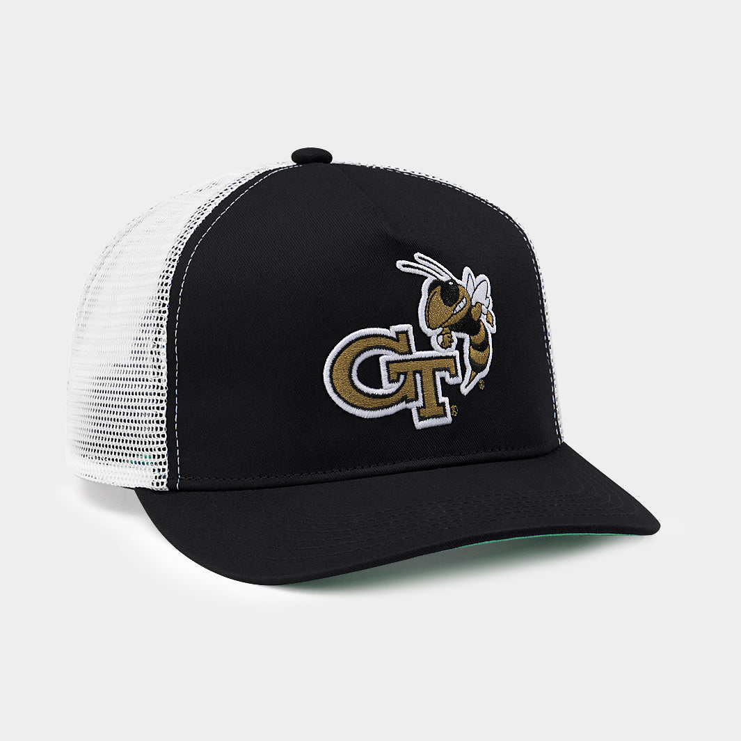 Georgia Tech's Adorable Vintage Buzz Mascot Trucker Hat - A Must-Have!