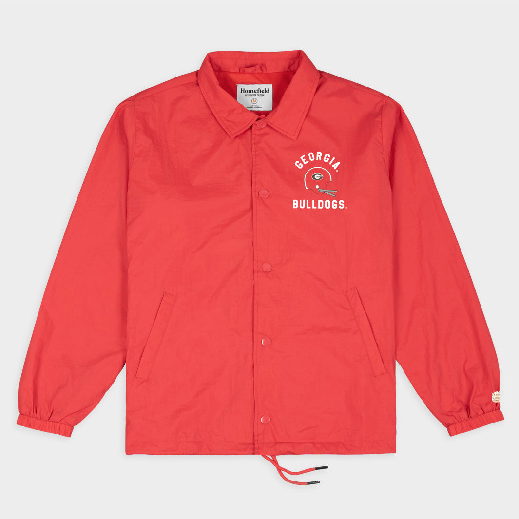 Georgia Bulldogs Football Classic Coaches Jacket - Gear Up for Game Day!