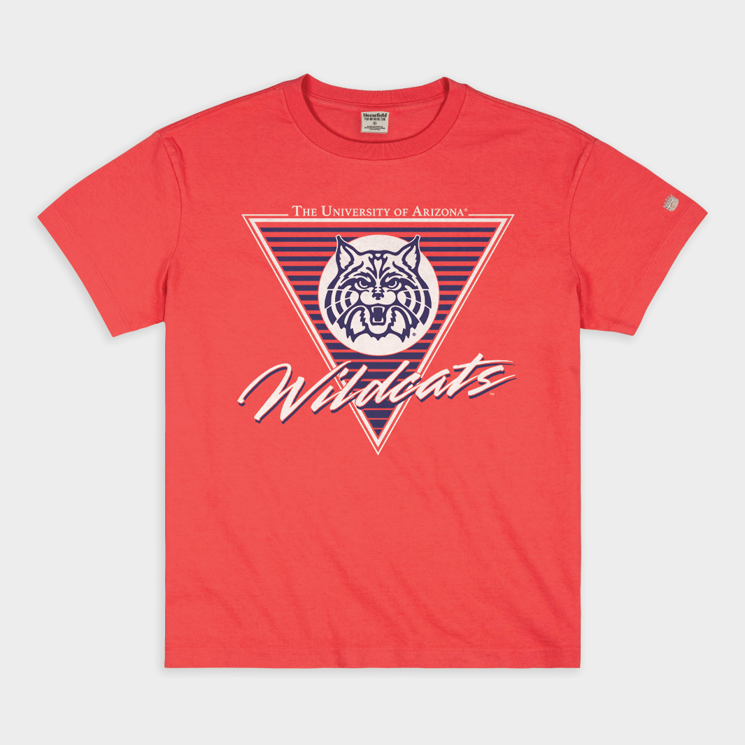 Arizona Wildcats Retro Heavyweight Tee: Relive the '80s and '90s Glory