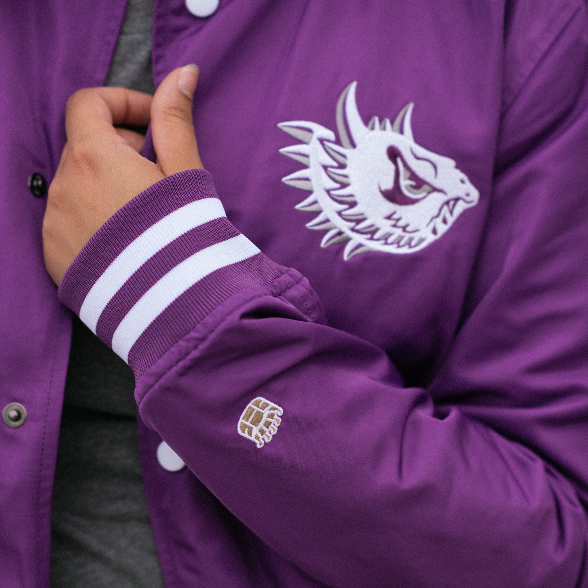 Show Your TCU Pride with This Vintage-Inspired Bomber Jacket
