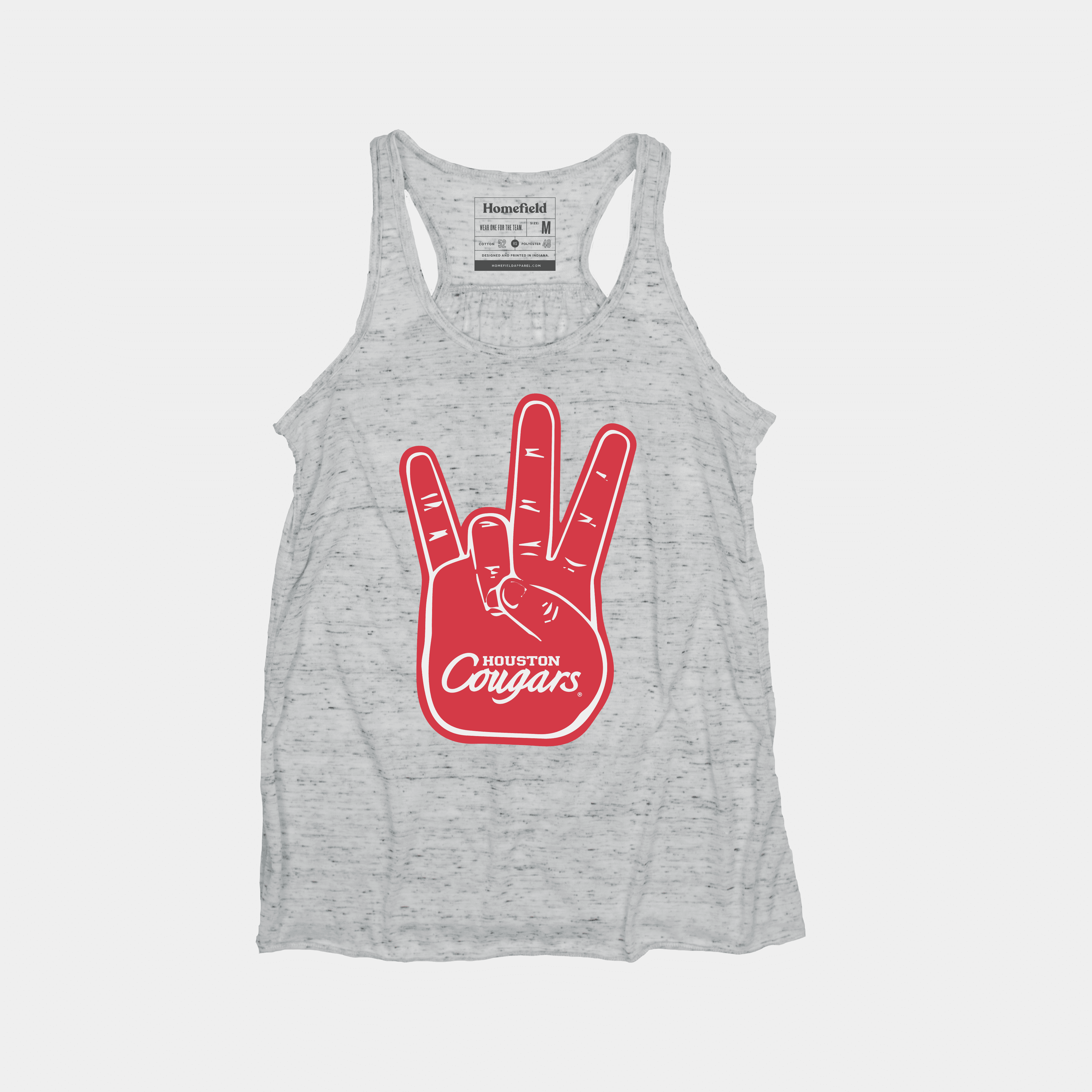 Show Your Love for Houston with the Women's Shasta Cougar Racerback Tank