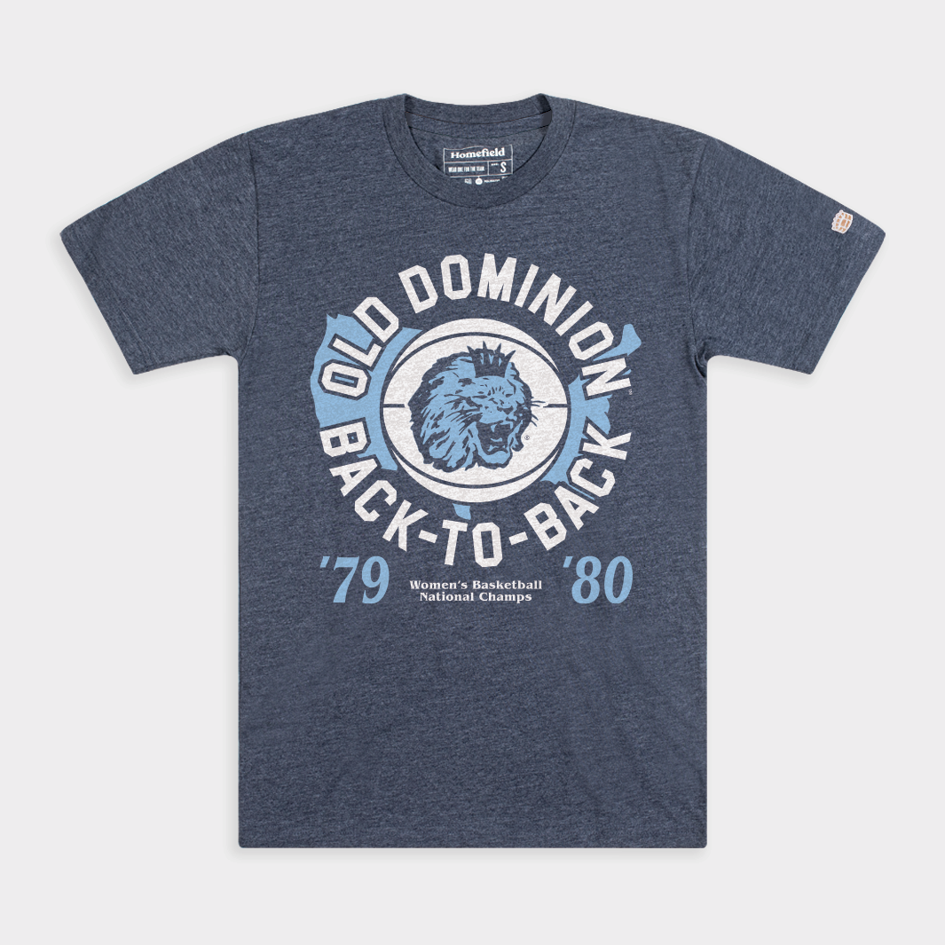 Celebrate Old Dominion Women's Basketball Back-to-Back Championships with This Tee!