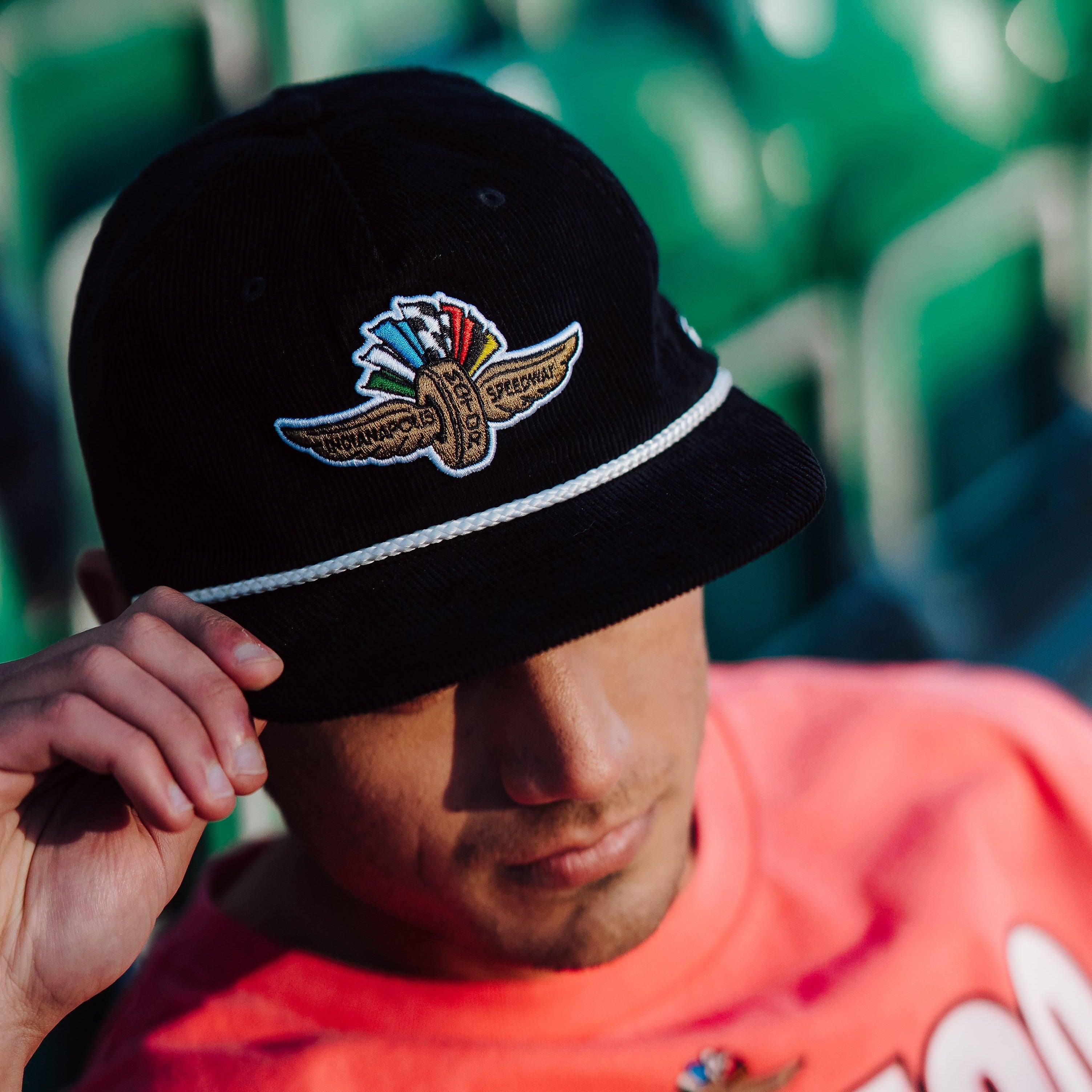 Rev up Your Style with the Indianapolis Motor Speedway Retro Corduroy Hat