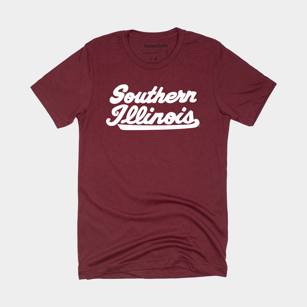 Show Your Love for Southern Illinois with This Vintage Script Tee