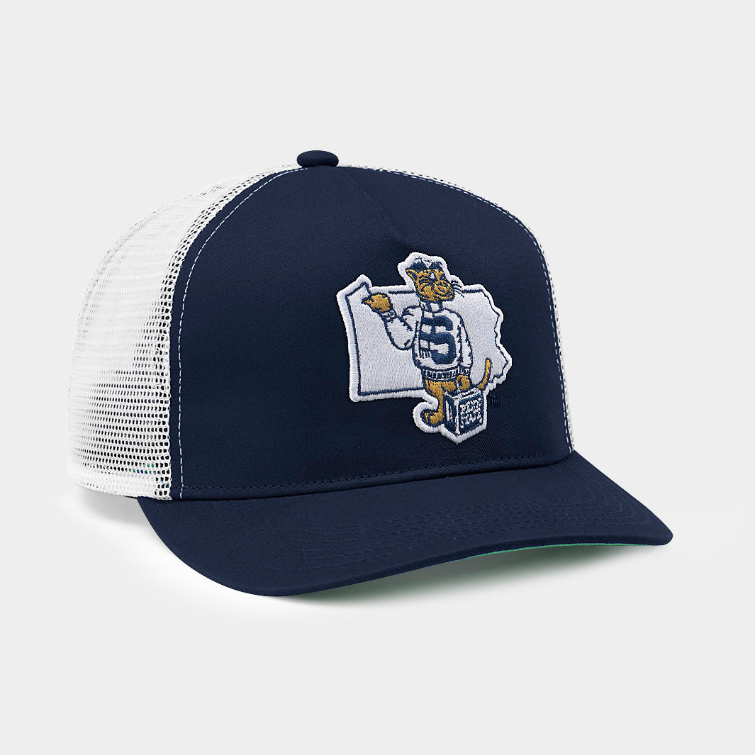 Penn State Vintage Nittany Lion Trucker Hat - Your Gateway to Happy Valley