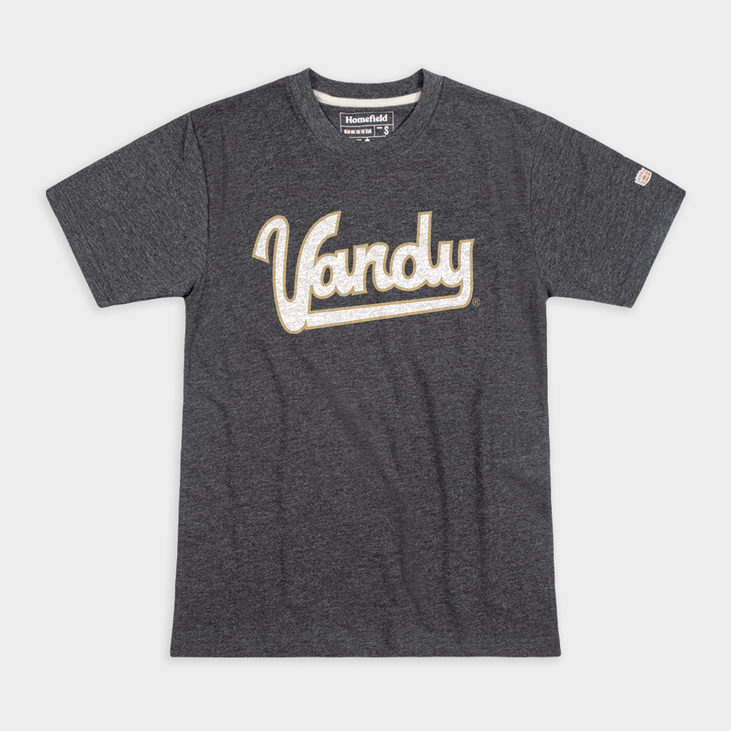 Show Your Vanderbilt Pride with This Vintage Vandy Script Tee
