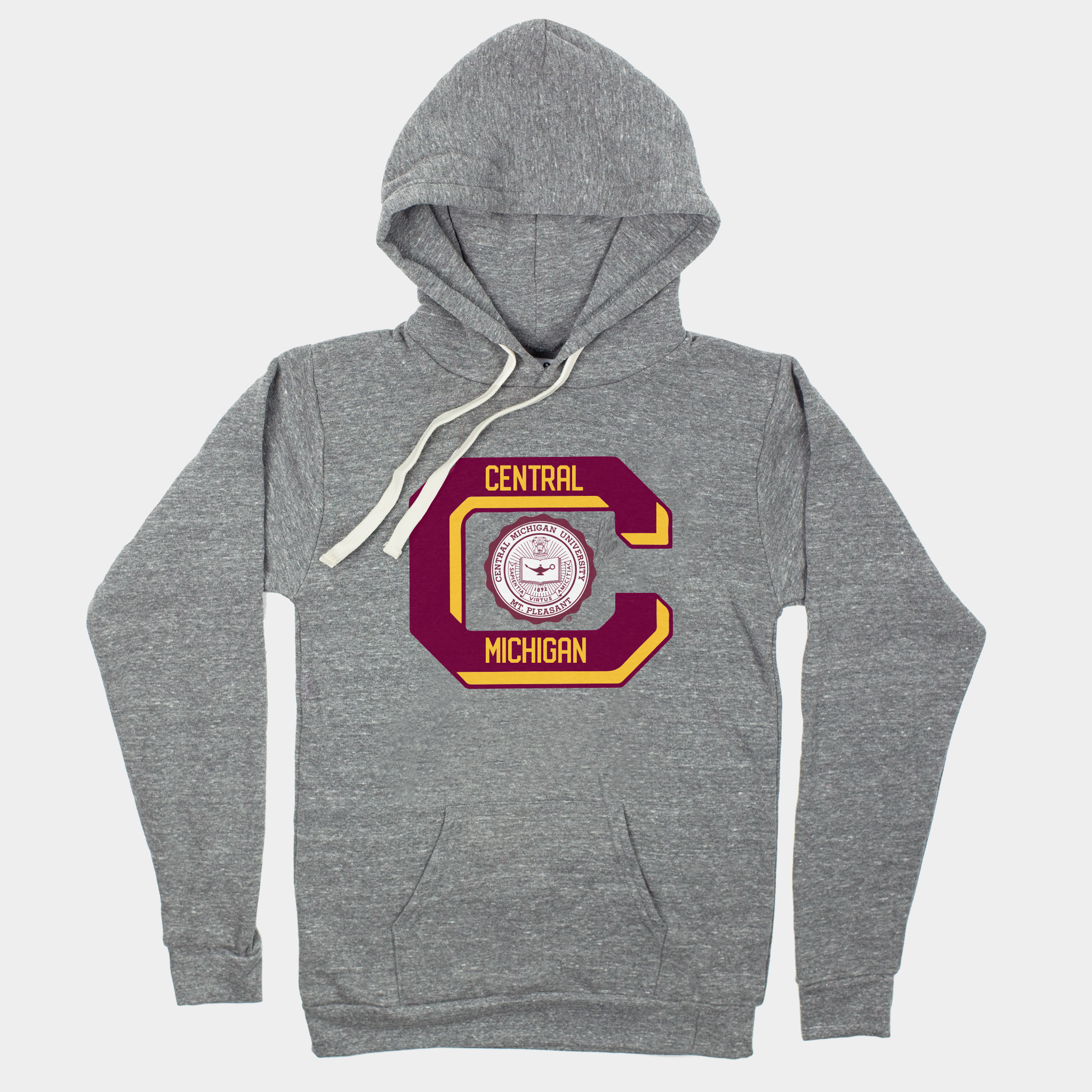 Cozy Central Michigan Seal Hoodie