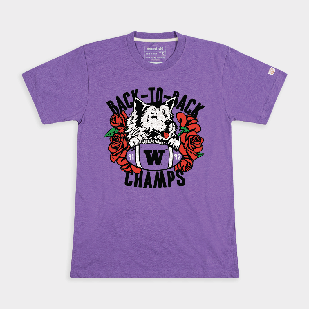 Celebrate Washington Football's '90s Rose Bowl Glory with This Vintage Tee!