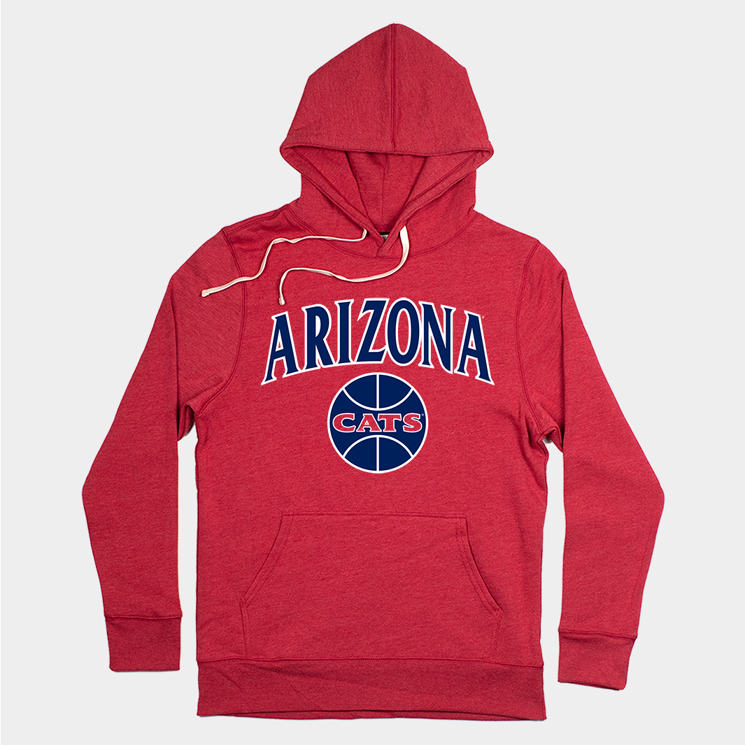 Retro Arizona 'Cats Basketball Hoodie - A Timeless Tribute to the 90s