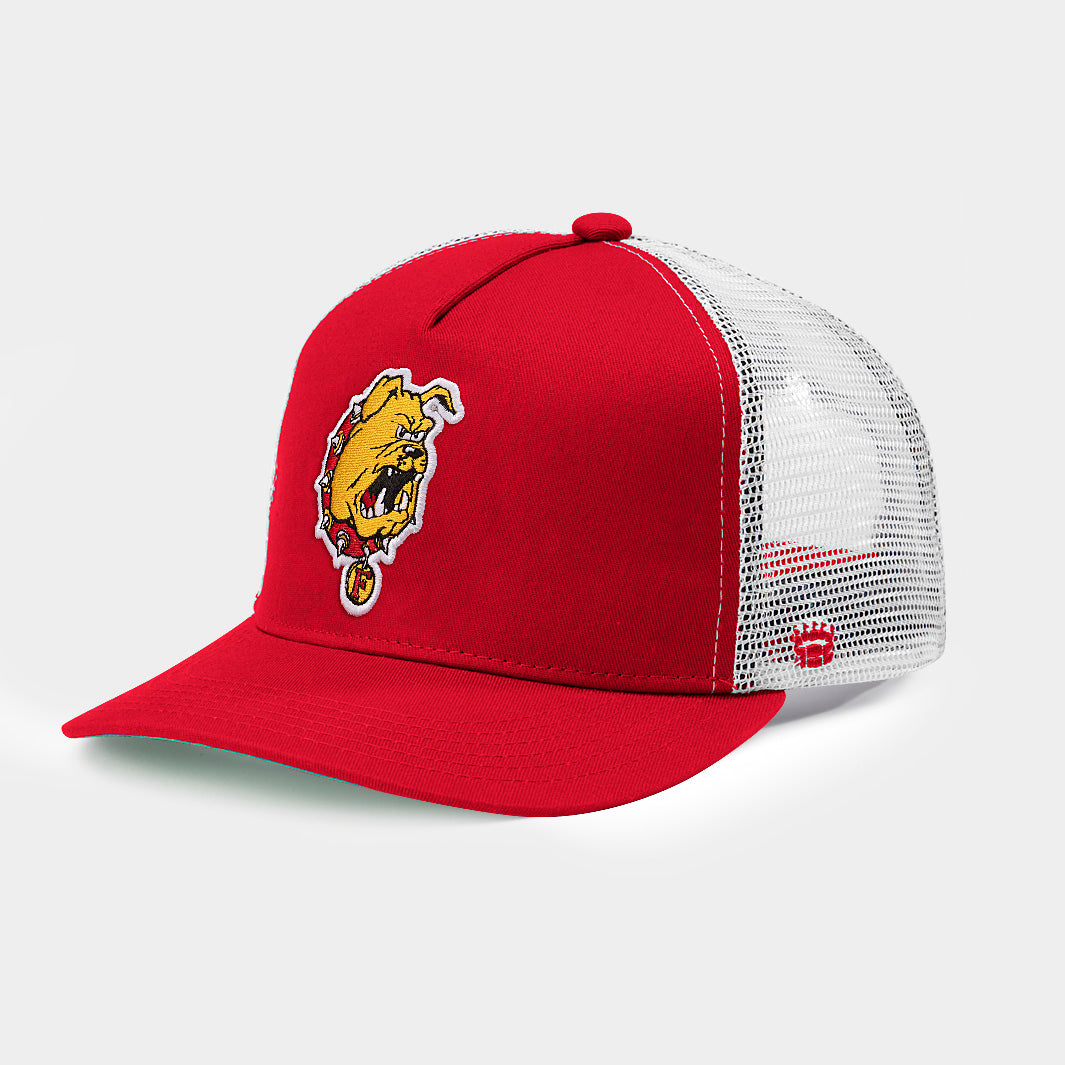 Ferris State Vintage Bulldog Logo Trucker Hat