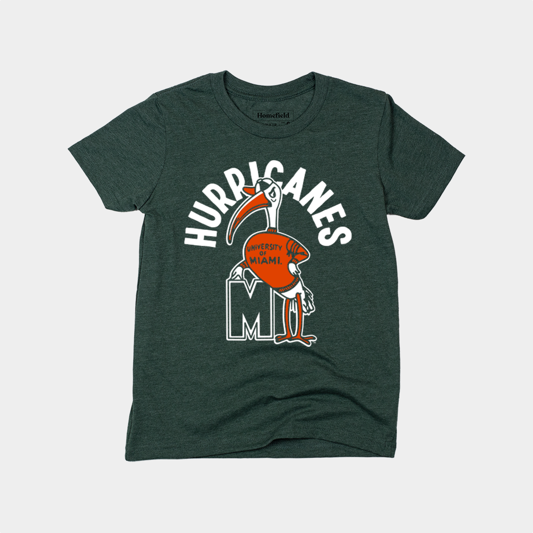 Inspiring Vintage Miami Hurricanes Youth Tee
