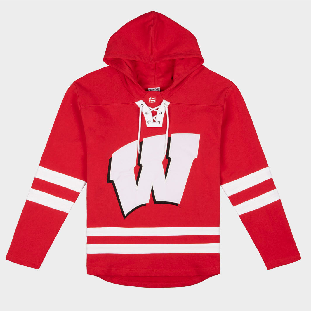 Wisconsin Hockey Rinkside Hoodie - Show Your Team Pride