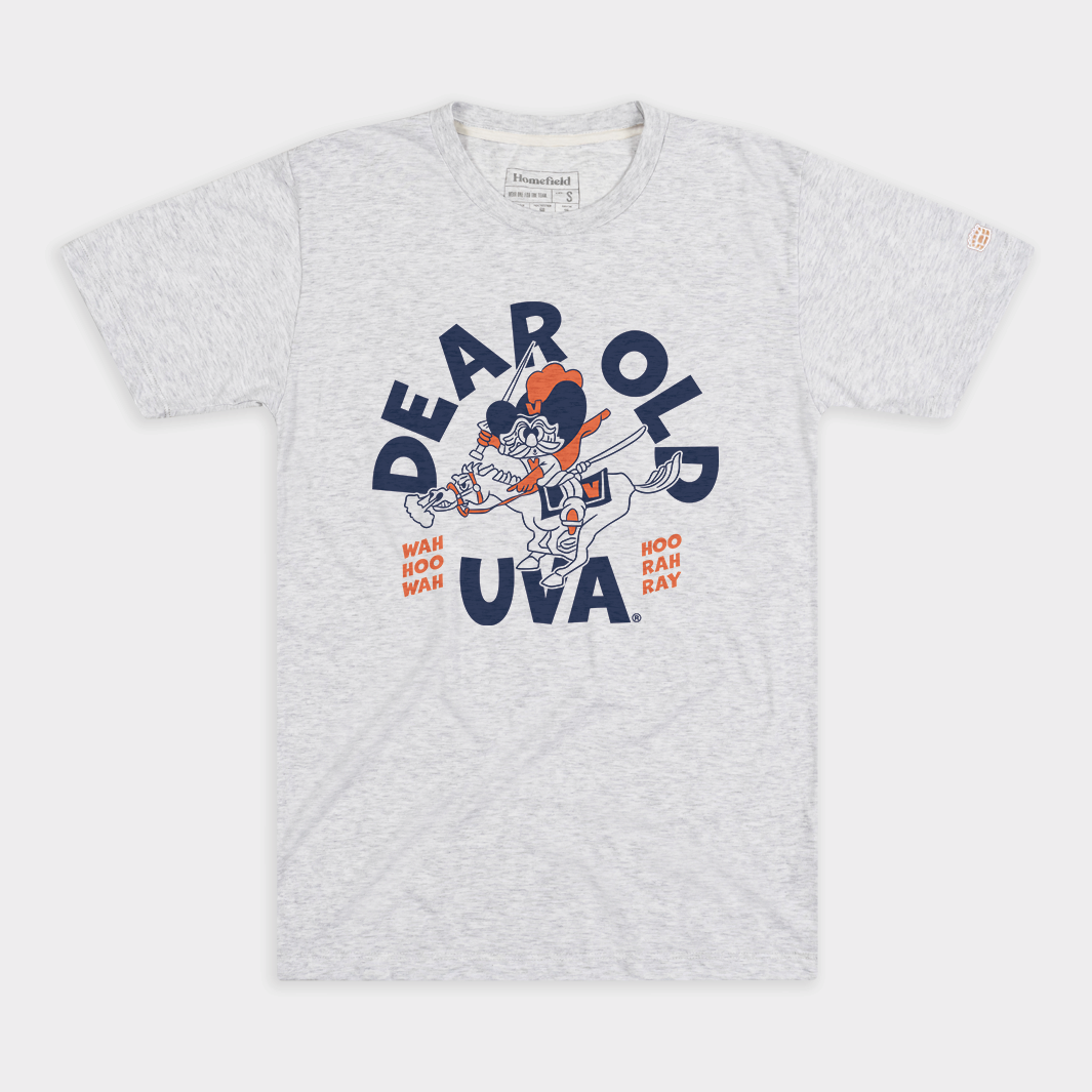 UVA Vintage Virginia Tee - Show Your Love for Dear Old UVA
