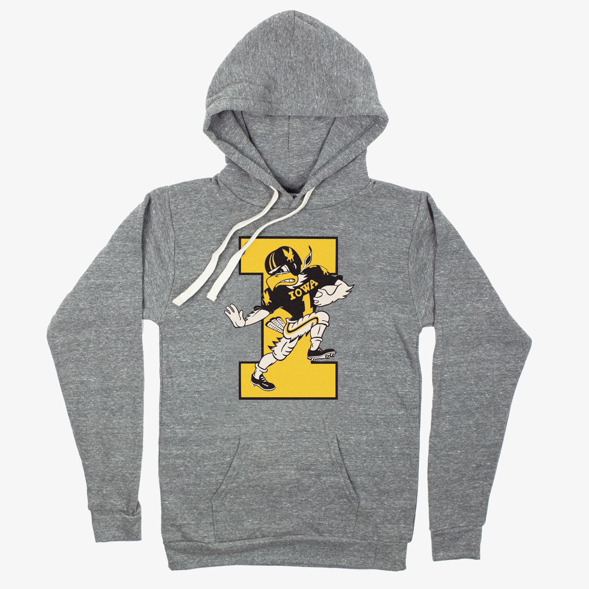 Show Your Iowa Pride! Vintage Football Hoodie