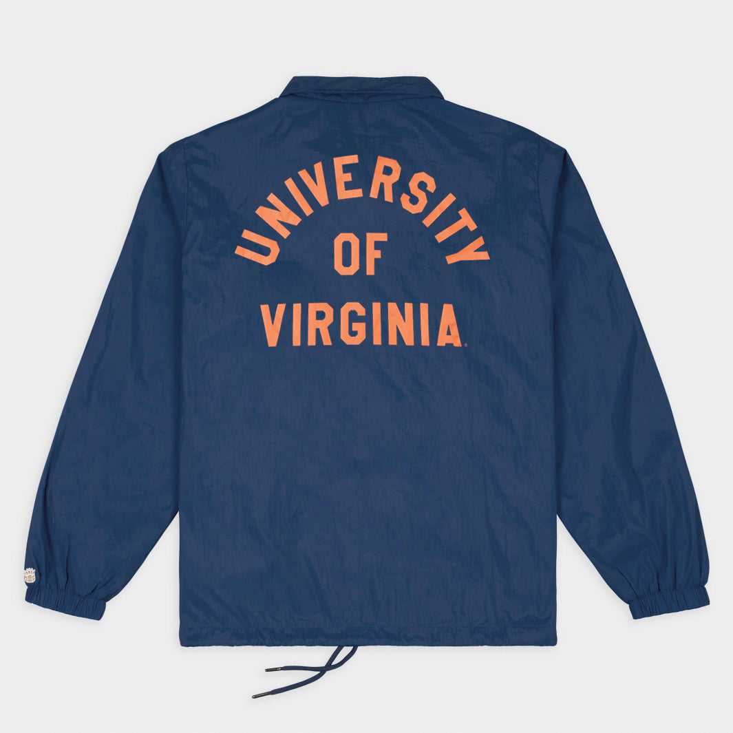 Virginia Cavaliers Vintage V Coaches Jacket - A Timeless Tribute to Football Tradition