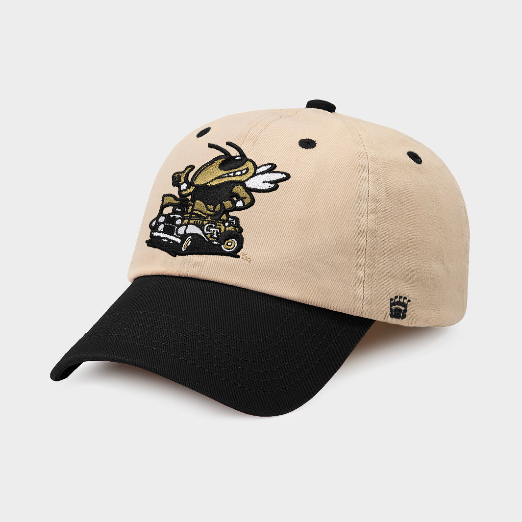Georgia Tech Iconic Retro Buzz Two-Tone Dad Hat - A Must-Have!