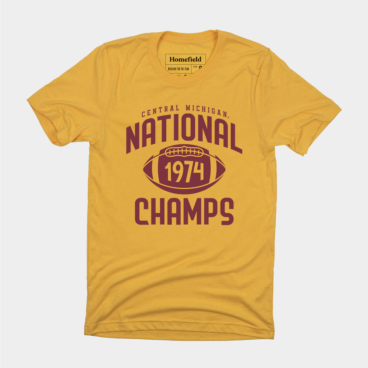 Celebrate Central Michigan Football's 1974 National Championship with This Tee!