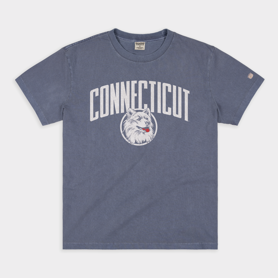 1999 Vintage UConn Basketball Heavyweight Tee - Celebrate the Champions