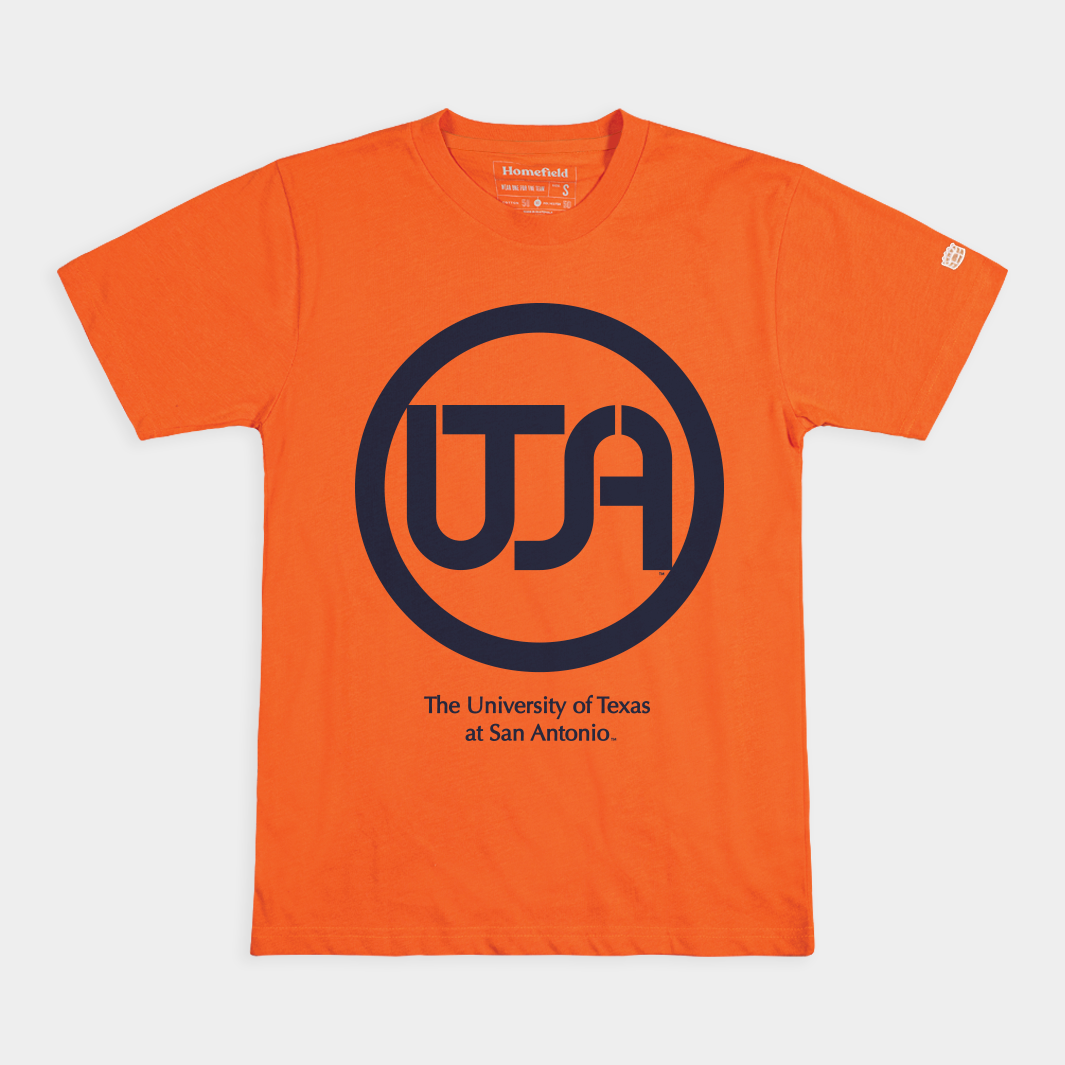 Vintage UTSA 1970s Circular Logo Tee - A Timeless Tribute