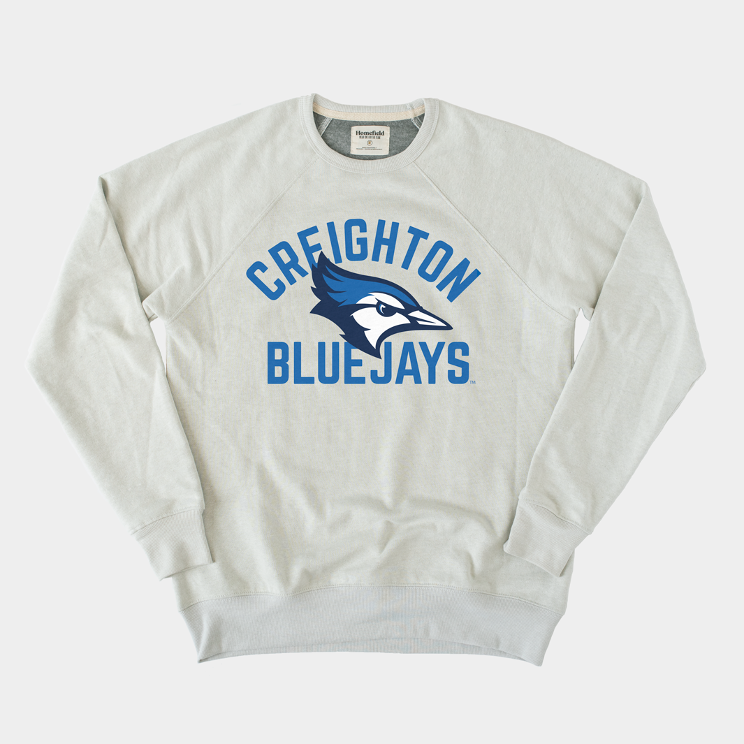 Cheer on Your Team with the Creighton Bluejays Crewneck Sweatshirt