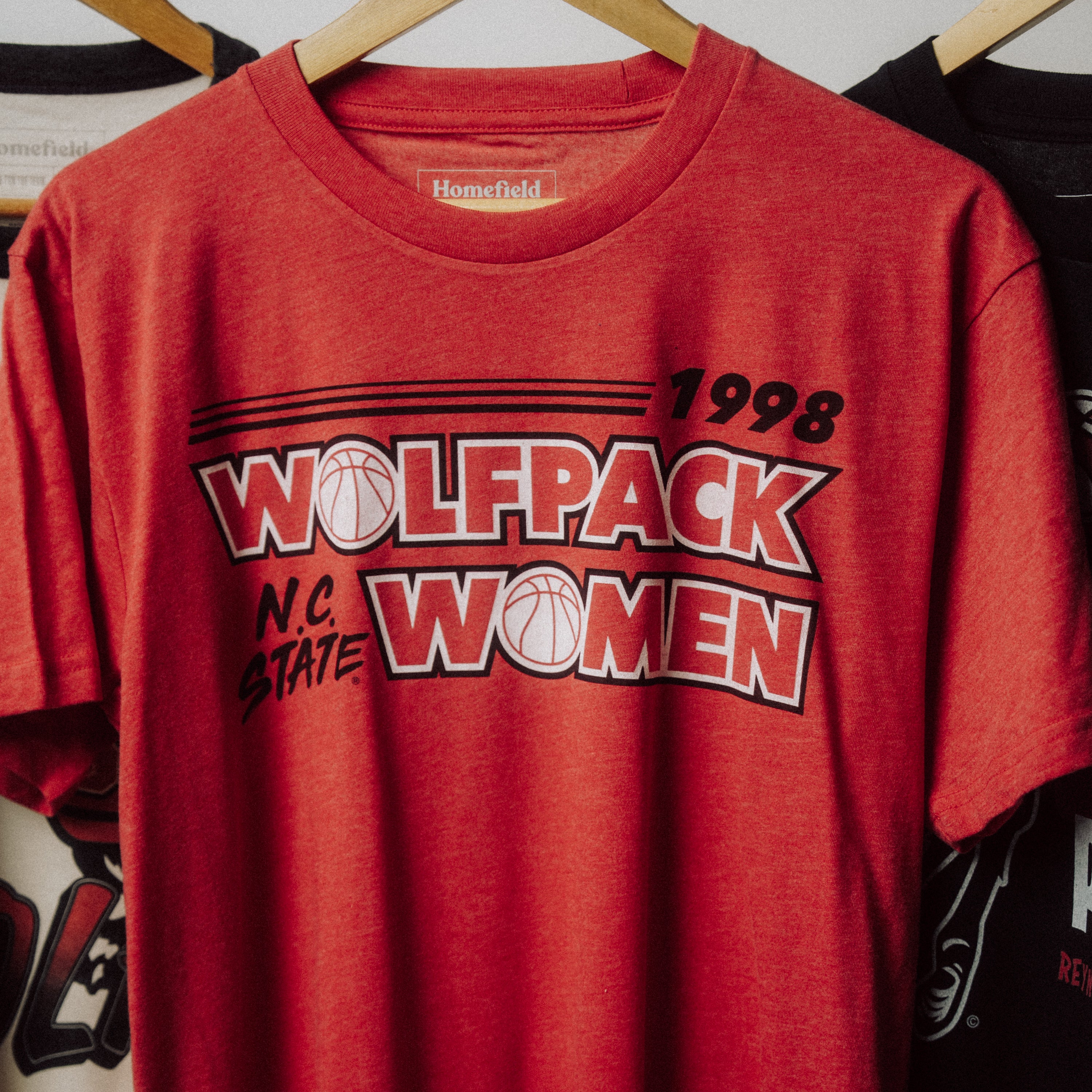 NC State Women's Basketball 1998 - 99 Wolfpack Tee - Celebrate the Champions