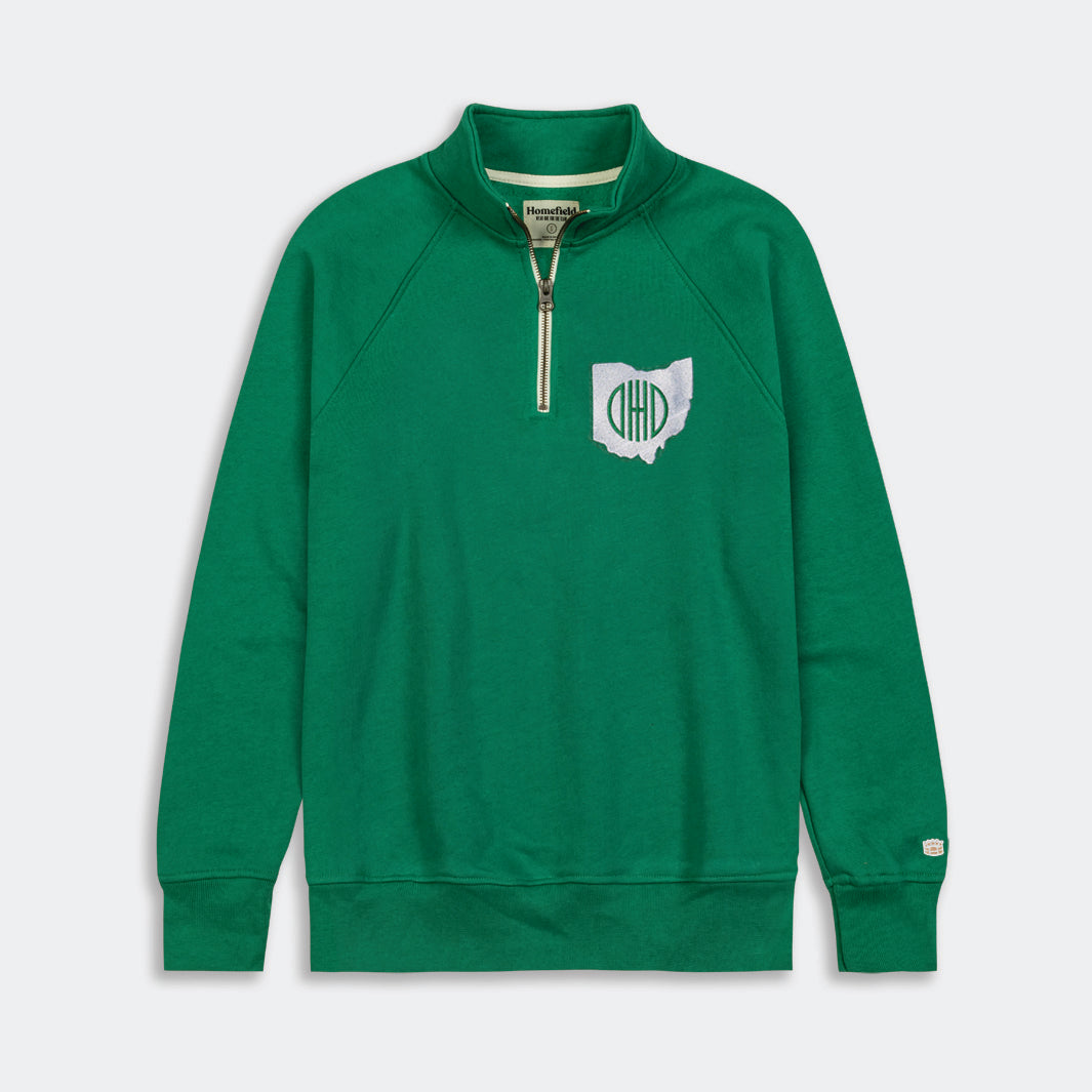Show Your Ohio Pride with the Bobcats State Logo Quarter Zip