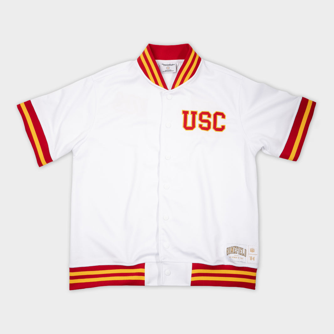 Relive the Glory: USC Women of Troy 1984 Vintage Basketball Shooting Shirt