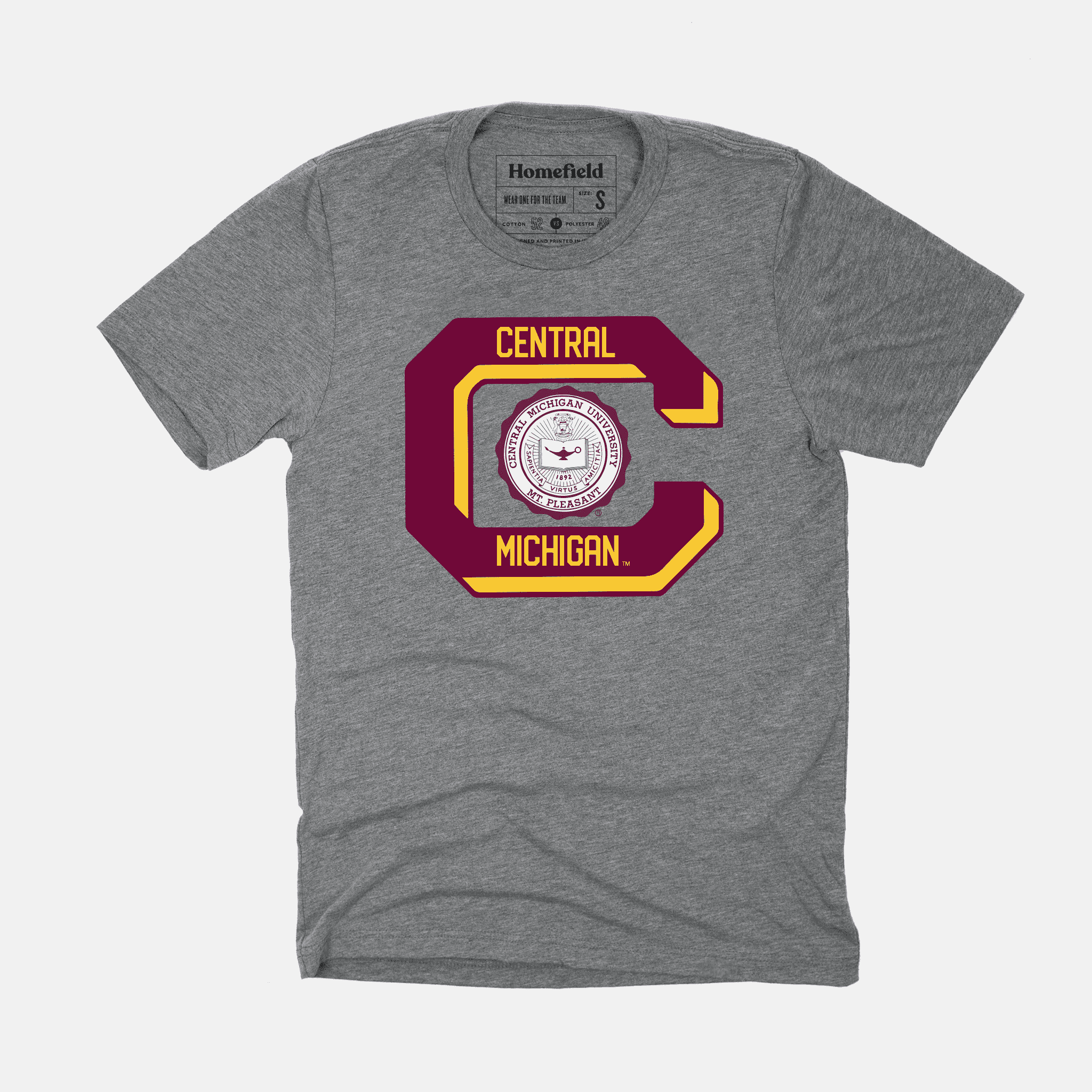 Vintage CMU Seal Tee - A Timeless Fashion Statement
