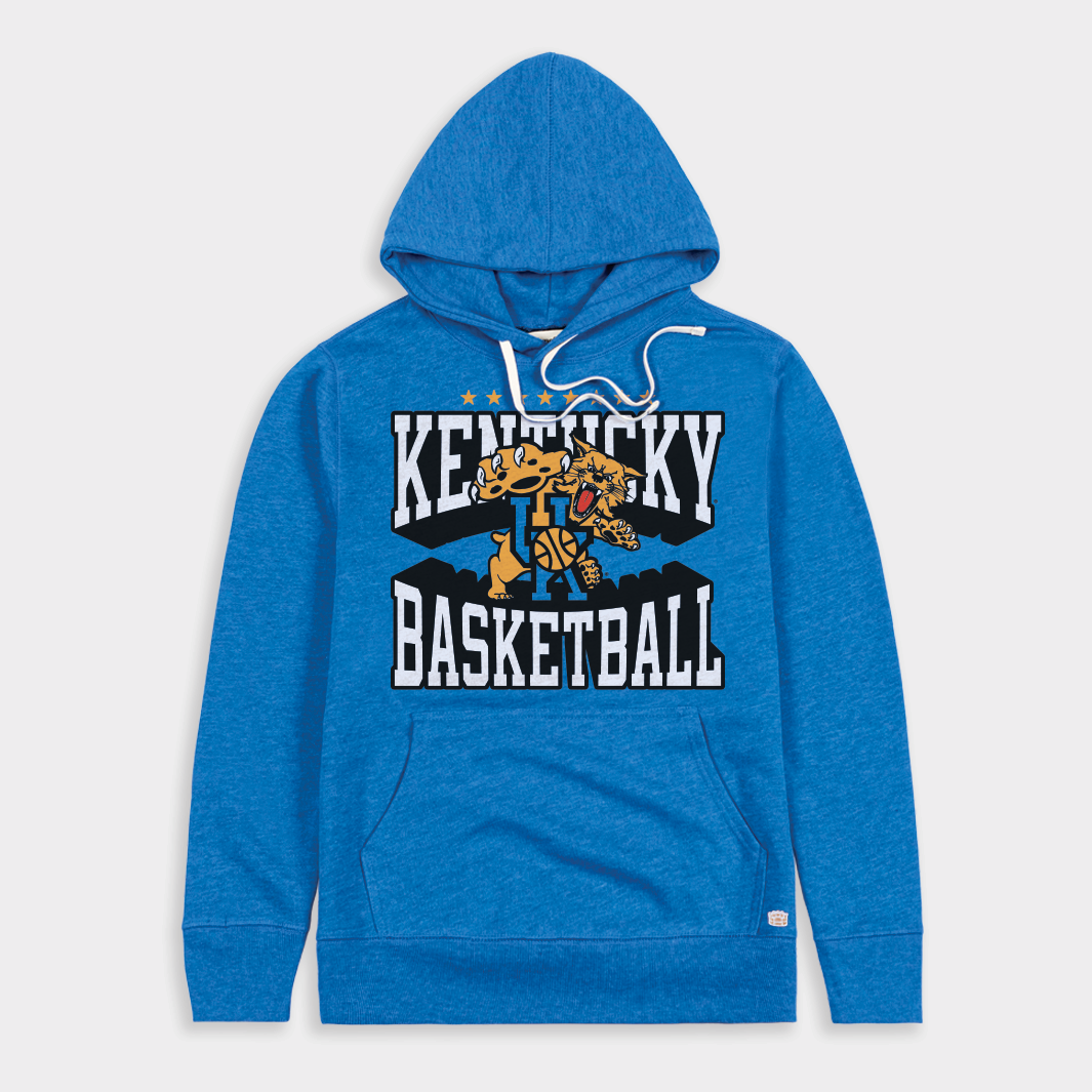 Kentucky Wildcats Vintage Basketball Retro Hoodie