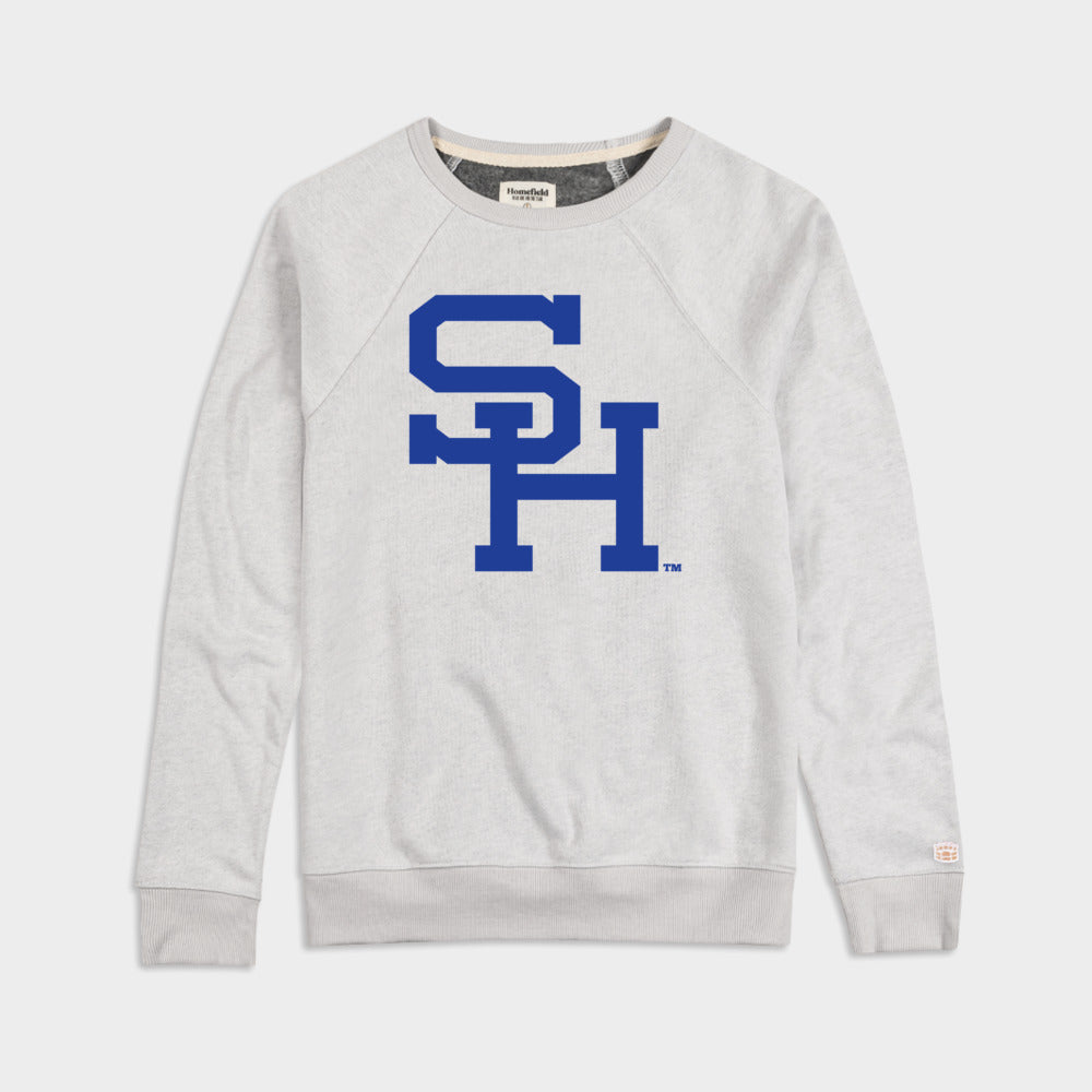 Seton Hall Vintage SH Crewneck Sweatshirt - Comfort Redefined