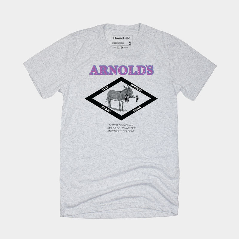 Arnold's Adorable Tiny Donkey Honky Tonk Tee - A Must-Have!