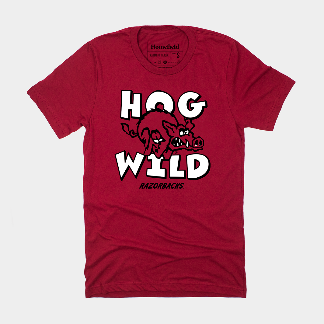 Arkansas Hog Wild Vintage Retro T-Shirt