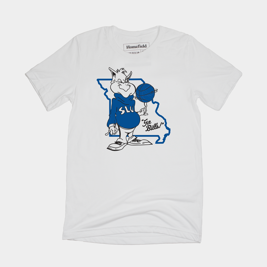 Retro 1980s Basketball Billiken Tee - A Must-Have