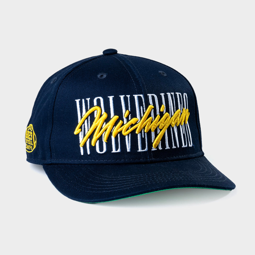 Celebrate Michigan Wolverines' 2023 National Championship with This Snapback